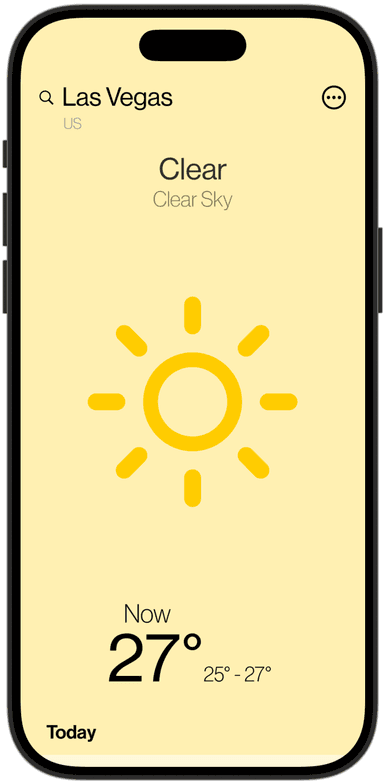 Weather screenshot 1